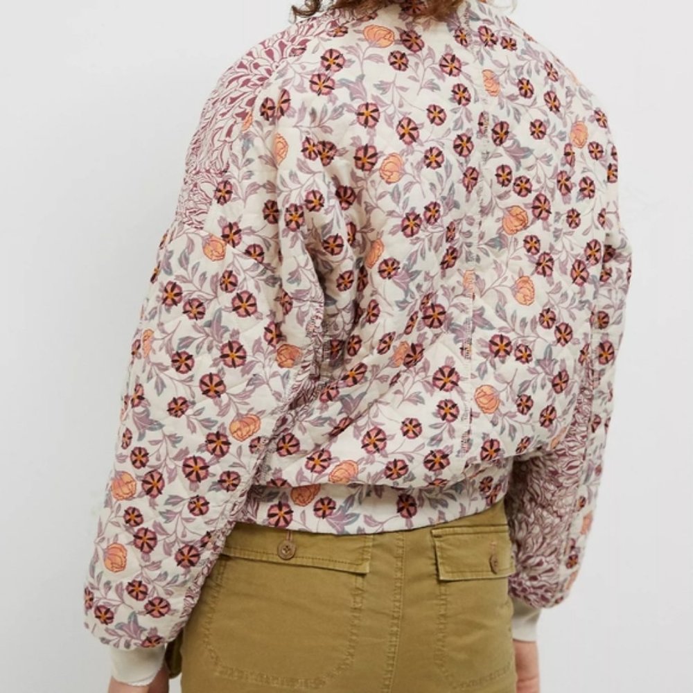XL  NWT Anthropologie Gayla Quilted Jacket - Picture 6 of 8